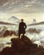 Caspar David Friedrich, The walker above the mists